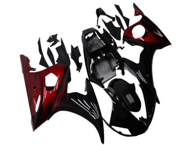 Comprare Kit Carena Moto Yamaha YZF R6 2003-2004 - Nero Lucido Rosso