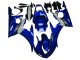 Comprare Carena Moto Yamaha YZF R6 2003-2004 - Blu Bianco