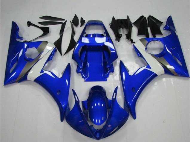 Comprare Carena Moto Yamaha YZF R6 2003-2004 - Blu Bianco