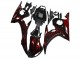Comprare Carena Moto Yamaha YZF R6 2003-2004 - Nero Lucido Rosso Fiamma