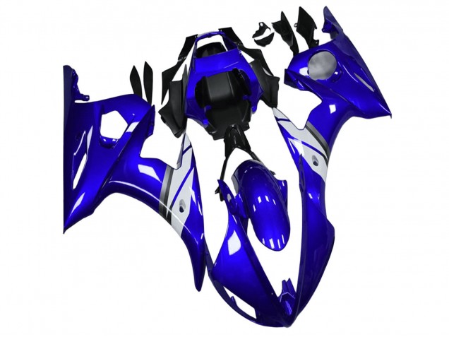 Comprare Carena Moto Yamaha YZF R6 2003-2004 - Blu Bianco