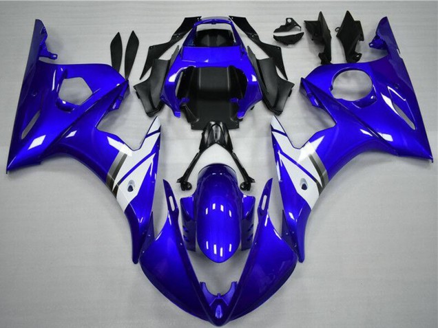 Comprare Carena Moto Yamaha YZF R6 2003-2004 - Blu Bianco