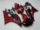 Comprare Kit Carena Moto Yamaha YZF R6 2006-2007 - Rosso Nero Opaco