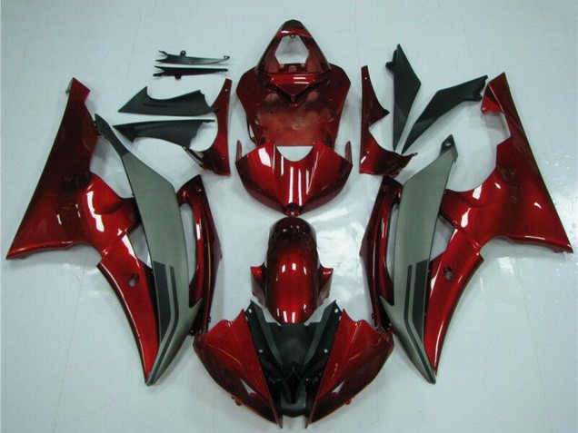 Comprare Carena Moto Yamaha YZF R6 2008-2016 - Rosso Grigio