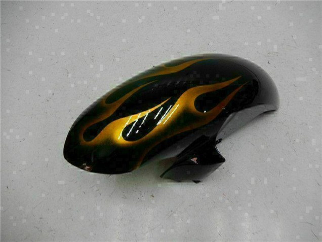 Comprare Carena Moto Yamaha YZF R6 2008-2016 - Nero Lucido Oro Fiamma