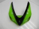 Comprare Carena Moto Kawasaki ZX6R 2005-2006 - Verde Nero Lucido