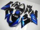 Comprare Kit Carena Moto Kawasaki ZX6R 2005-2006 - Blu Nero Lucido