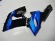 Comprare Kit Carena Moto Kawasaki ZX6R 2005-2006 - Blu Nero Lucido