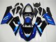 Comprare Kit Carena Moto Kawasaki ZX6R 2005-2006 - Blu Nero Lucido