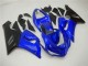 Comprare Carena Moto Kawasaki ZX6R 2005-2006 - Blu Nero Opaco