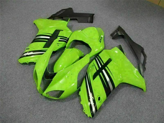 Comprare Kit Carena Moto Kawasaki ZX6R 2007-2008 - Verde Nero