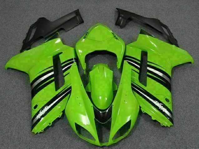 Comprare Kit Carena Moto Kawasaki ZX6R 2007-2008 - Verde Nero