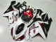Comprare Carena Moto Kawasaki ZX6R 2007-2008 - Bianco Nero Rosso