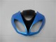 Comprare Carena Moto Kawasaki ZX6R 2009-2012 - Azzurro Chiaro Nero Lucido