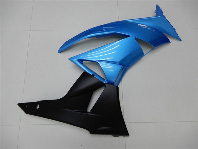 Comprare Carena Moto Kawasaki ZX6R 2009-2012 - Azzurro Chiaro Nero Lucido