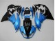Comprare Carena Moto Kawasaki ZX6R 2009-2012 - Azzurro Chiaro Nero Lucido