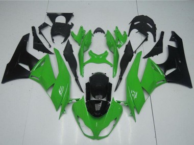Comprare Kit Carena Moto Kawasaki ZX6R 2009-2012 - Verde Nero Lucido
