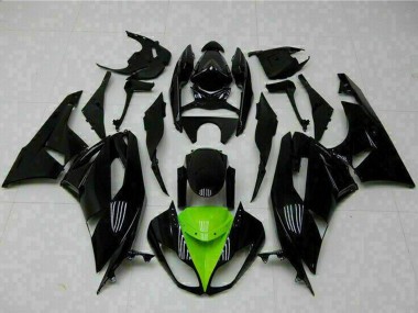 Comprare Carena Moto Kawasaki ZX6R 2009-2012 - Nero Lucido Verde