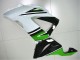 Comprare Carena Moto Kawasaki ZX6R 2013-2018 - Verde Bianco Nero Lucido