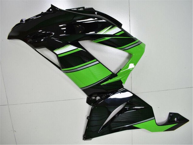 Comprare Kit Carena Moto ABS Kawasaki ZX6R 2013-2018 - Verde Nero Lucido