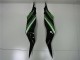 Comprare Kit Carena Moto ABS Kawasaki ZX6R 2013-2018 - Verde Nero Lucido