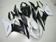 Comprare Carena ABS Kawasaki ZX6R 2013-2018 - Bianco Nero Opaco