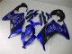 Comprare Carena Moto Kawasaki Ninja 300 EX300R 2013-2024 - Blu Nero Bianco Fiamma