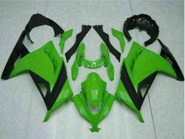 Comprare Carena Moto Kawasaki Ninja 300 EX300R 2013-2024 - Verde Nero