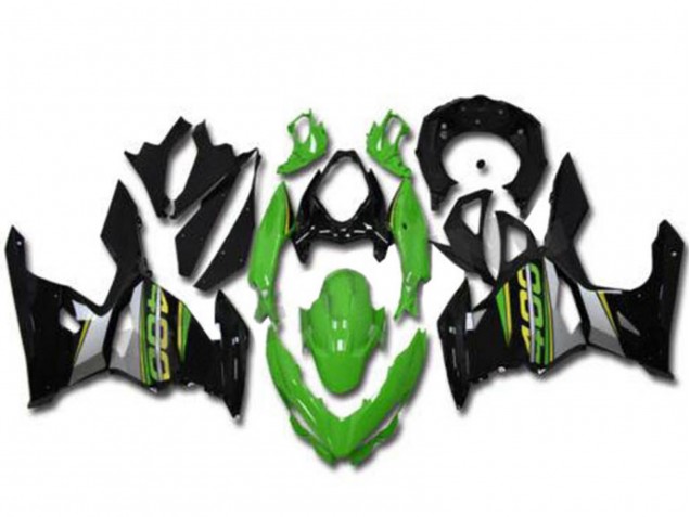 Comprare Carena Moto Kawasaki EX400 2018-2024 - Verde Nero Grigio