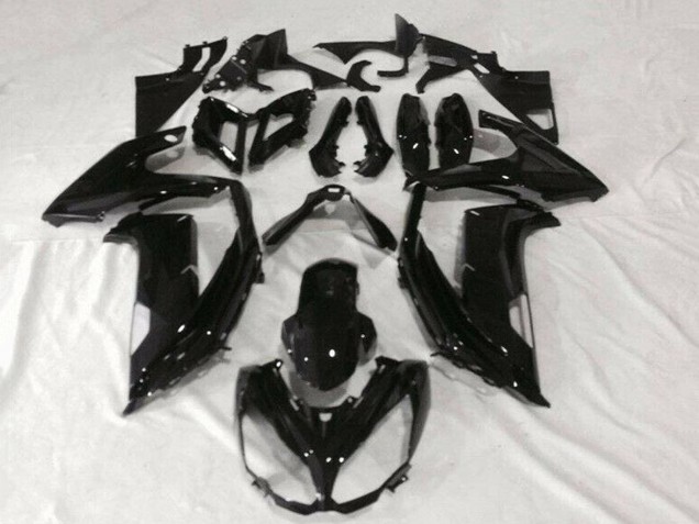Comprare Carena Moto Kawasaki EX650 2012-2016 - Nero Lucido