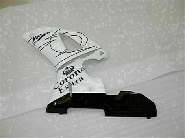 Comprare Carena Moto Yamaha YZF R1 2000-2001 - Bianco Nero Corona Extra