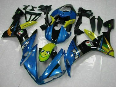 Comprare Carena Moto Yamaha YZF R1 2004-2006 - Blu Giallo Squalo
