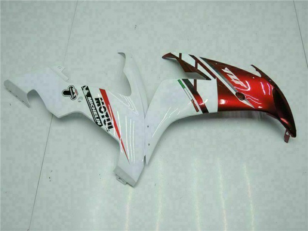 Comprare Carena Moto Yamaha YZF R1 2004-2006 - Bianco Rosso Giallo Motul 46