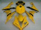 Comprare Carena Moto Yamaha YZF R1 2004-2006 - Giallo Nero Lucido Dunlop 50