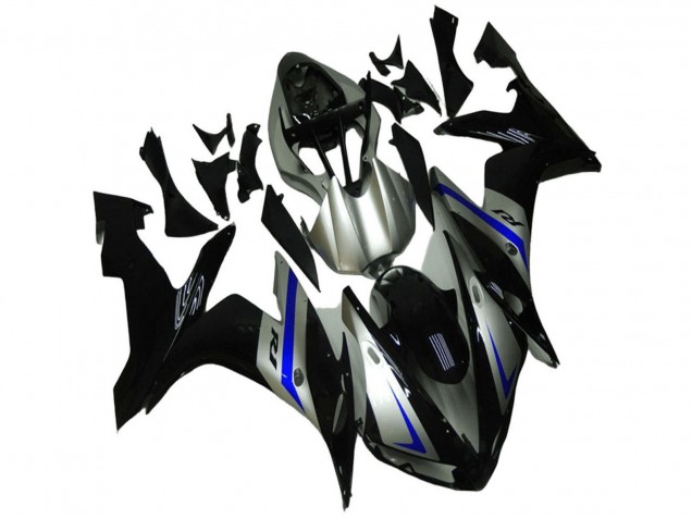 Comprare Carena Moto Yamaha YZF R1 2004-2006 - Argento Blu Nero