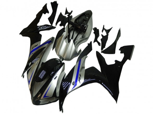Comprare Carena Moto Yamaha YZF R1 2004-2006 - Argento Blu Nero
