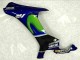 Comprare Carena Moto Yamaha YZF R1 2015-2019 - Blu Argento Nero Verde MoviStar