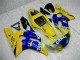 Comprare Carena Moto Yamaha YZF R6 1998-2002 - Giallo Blu Bianco Cammello Motul