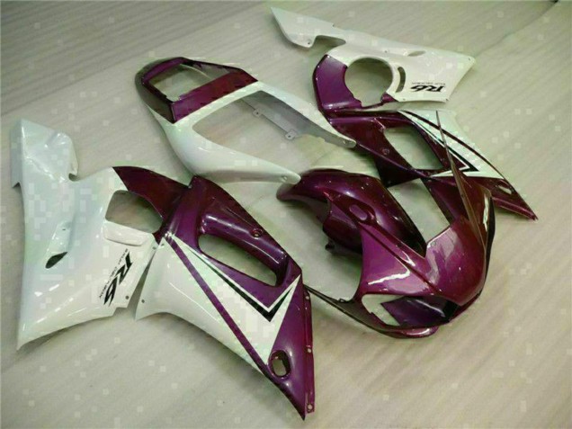 Comprare Carena Moto Yamaha YZF R6 1998-2002 - Bianco Viola