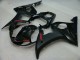 Comprare Carena Moto Yamaha YZF R6 2003-2004 - Nero Lucido Nero Opaco Rosso Decals