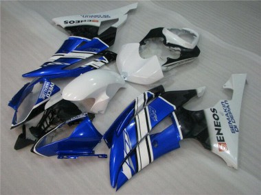 Comprare Carena Moto Yamaha YZF R6 2008-2016 - Bianco Blu Nero ENEOS Semakin Didepan