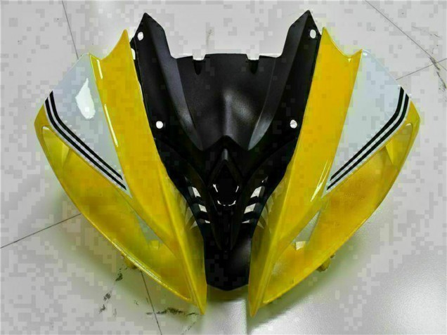 Comprare Carena Moto Yamaha YZF R6 2008-2016 - Giallo Bianco Nero Lucido