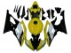 Comprare Carena Moto Yamaha YZF R6 2008-2016 - Giallo Bianco Nero Lucido