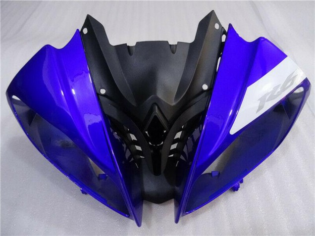 Comprare Carena Moto Yamaha YZF R6 2008-2016 - Bianco Blu Nero Opaco