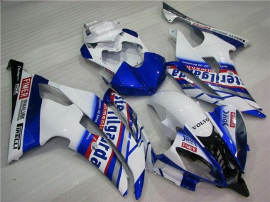 Comprare Carena Moto Yamaha YZF R6 2008-2016 - Bianco Blu Rosso Sterilgarda Volvo Fimer Yamalube