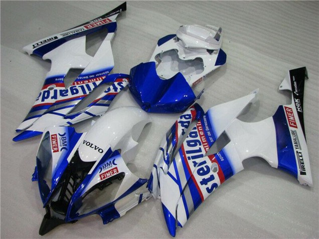 Comprare Carena Moto Yamaha YZF R6 2008-2016 - Bianco Blu Rosso Sterilgarda Volvo Fimer Yamalube