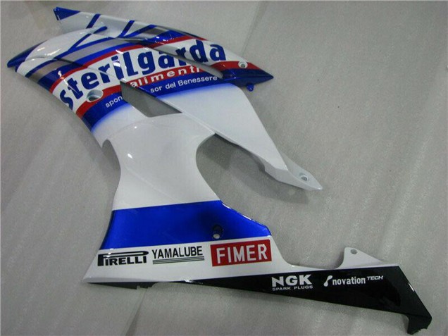 Comprare Carena Moto Yamaha YZF R6 2008-2016 - Bianco Blu Rosso Sterilgarda Volvo Fimer Yamalube