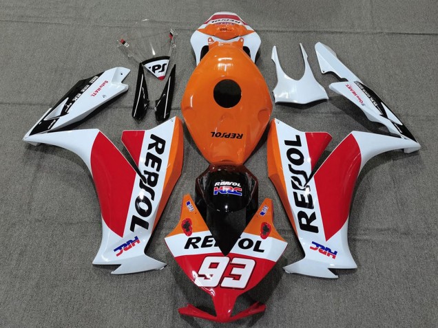 Comprare Carene Moto Honda CBR1000RR 2012-2016 - Bianco Arancia Rosso Nero Lucido HRC Repsol 93