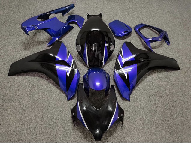 Comprare Carena Moto Honda CBR1000RR 2008-2011 - Blu Nero Lucido