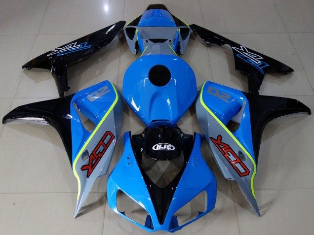 Comprare Carene Moto Honda CBR1000RR 2006-2007 - Blu Giallo Nero Lucido CBR